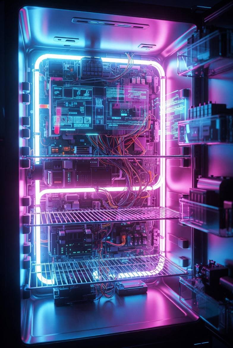 Neon diagnostics bay